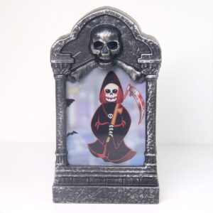 Tombstone lamp witch style
