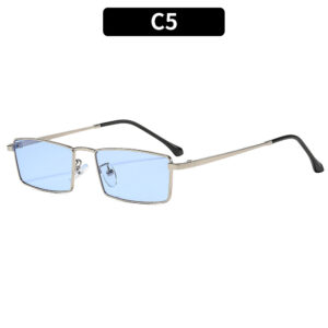 C5-silver frame blue film