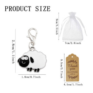 A set of 10 of each (keychain + card + 7*9 sandbags)