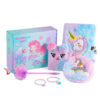 Wholesale Mermaid Ocean Theme Kids Stationery Gift Box Set with Notebooks for Back to School Birthday Gift