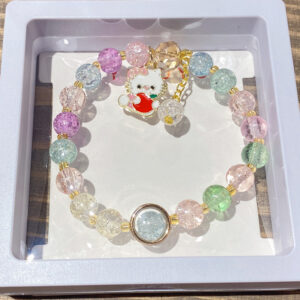 Red Apple cat bracelet box