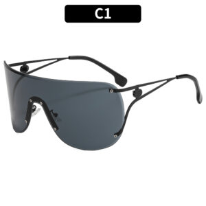 C1-black frame gray film