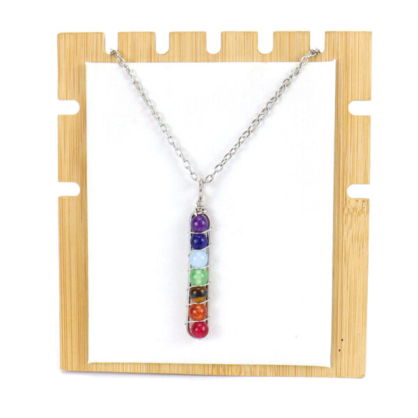 Wholesale Handmade Crystal U Shaped Pendant Necklace Alloy Chain Fashion Accessory