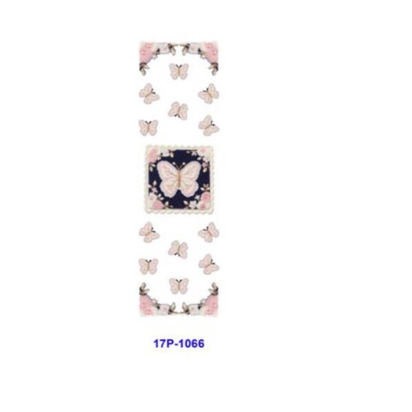 oly-00712deb9e26fa2661901f623a6eedc8 Wholesale 2/8/16pcs UV DTF Stickers Embroidery Style Pastel Butterfly Square Frame Patterns Pen and Bookmark Stickers