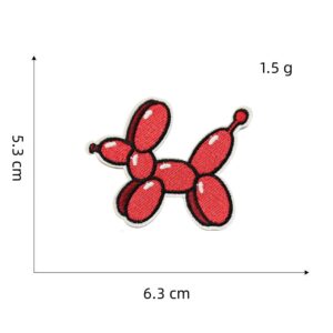 Red series cloth stickers 16#