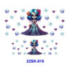 oly-0098cafdcbeff0544ad5103e2e4a667b Wholesale 2/4/8pcs Colorful Christmas Mini Keychain Sticker