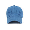 Wholesale Korean Style Ripped Stripe Baseball Cap White Adjustable Unisex Fashion Everyday Hat