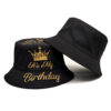 oly-00b3b717b4b6243f3965747b48d40581 Wholesale Reversible Fisherman Hat with Crown Pattern Stylish Sun Protection Hat for Everyday Use