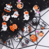 Wholesale Silicone Halloween Baby Teether Pumpkin Witch Pacifier Clip for Infant Gifts