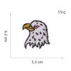oly-00b63ac0886be55461e70eed9fab42b5 Wholesale Patriotic Flag Iron-On Embroidery Patch for Independence Day Decorative Accent Resale