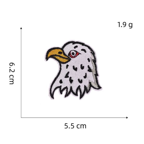 oly-00b63ac0886be55461e70eed9fab42b5 Wholesale Patriotic Flag Iron-On Embroidery Patch for Independence Day Decorative Accent Resale