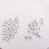 oly-00c55d3a41239609004c18ebde6963a2 Wholesale Silver Electroplated Round Spacer Beads Plastic Resin DIY Jewelry Making and Car Keychain Accessories