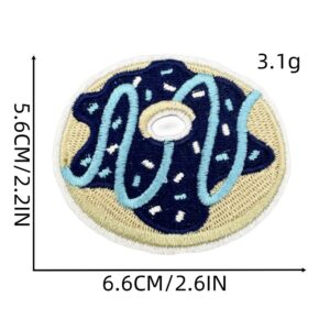 Donut cloth sticker 3#