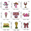 oly-00d1af395b4ae595848fa0db55ba48dc Wholesale Polyester Flamingo Ice Cream Octopus Bow Embroidery Patch Fashion Accessory Party Gift