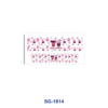 Wholesale 8pcs Cartoon Bear Mermaid Princess Pattern 3oz Cup Stickers Wrap OLY Exclusive