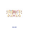 Wholesale 8pcs Cute Cartoon Donut 3oz Tumbler Stickers Wrap OLY Exclusive
