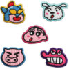 oly-00e8b5223c2f13261b32bcefd8c0cabf Wholesale Cartoon Little White Dog Embroidered Patch, Polyester Decorative Accent for Kids Clothing