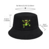 Wholesale Frog Pattern Fisherman Hat Casual Outdoor Sun Hat for Travel