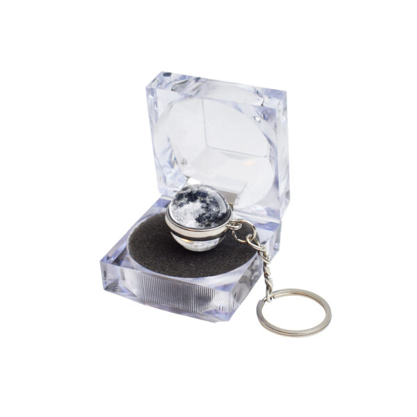Wholesale Metal Solar System Keychain with Glass Ball Stylish Wedding Gift, Boutique Accessory