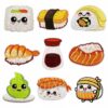 oly-00f7af39c394bc6caab08c3321a804e5 Wholesale Cartoon Salmon Rice Ball Patch Decorative Accessory for Everyday Use or DIY Craft