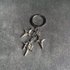 Wholesale Stylish Alloy Star Y2K Keychain Pendant Bag Charm Car Key Accessory Gift