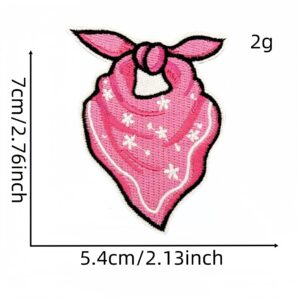 Pink series cloth stickers 16 #