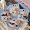oly-01445929fcc5825d609f447392c8cac2 Wholesale Teddy Bear Acrylic Hair Clips 2pcs Oval Water Drop Design Fashion Hair Accessory OLY Exclusive