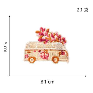 Car embroidery stickers