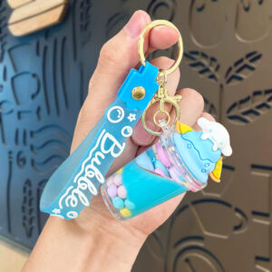 Sanrio milk tea cup - cinnamoroll (filled with oily milk beans) / Single opp bag packaging