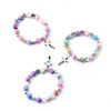 oly-0169288c39dd996b8e82b4b8b4475cd1 Wholesale Colorful Soft Clay Cross Rosary Beaded Bracelet Unisex Fashion Accessory Gift