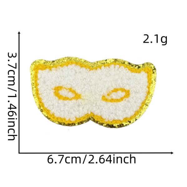 oly-0171b5518eac57b77abe0852e61206de Wholesale Embroidered Heart Guitar Patch Decorative Cloth Sticker Craft Supply