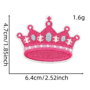 Pink cartoon cloth stickers 6#
