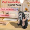 oly-018509eb31c92ba62cca061703c54dbd Wholesale Resin Scary Ghost Face Figurine Pink Black Halloween Decoration for Party Gift