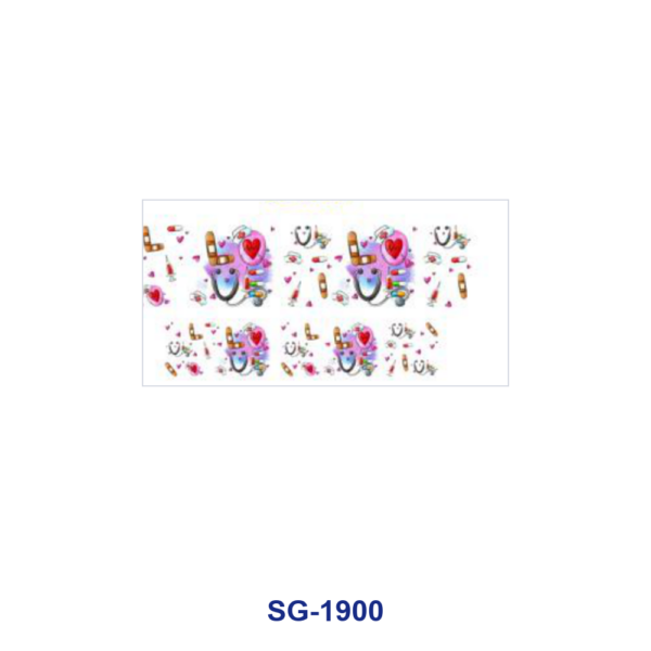 oly-018f3279a57e082777cf8b358a82ed37 Wholesale 8pcs Nurse Element, Letter Quote Sports Team Logo Pattern 3oz Cup Stickers Wrap OLY Exclusive
