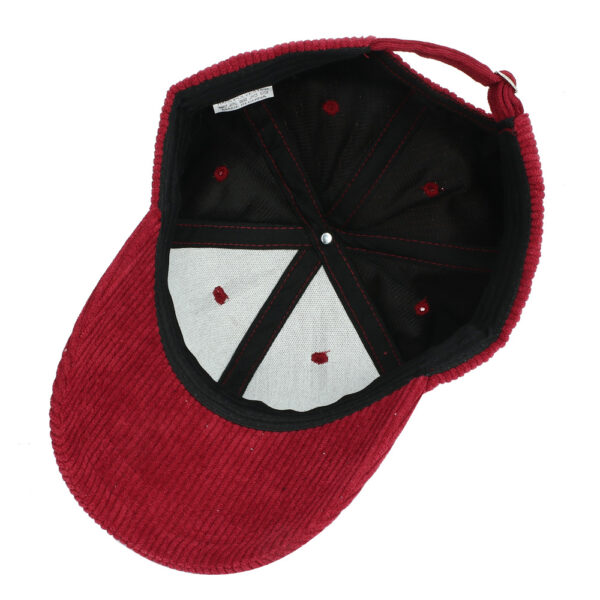 oly-019954e6a0475cc2d80492e4380f1f50 Wholesale Corduroy Baseball Cap Curved Brim Warm Hat for Men Women Resale