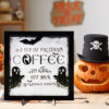 Wholesale Cute 3D Wooden Ghost Ornament Halloween Decorative Accent for Coffee Bar Table Decor