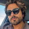 Wholesale Chic Square Retro Sunglasses UV400 Black Frame Gray Lens Fashion Accessory for Women Men