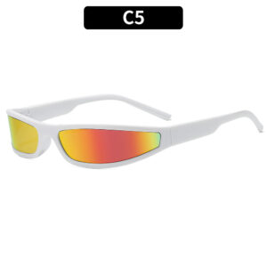C5-white frame red mercury