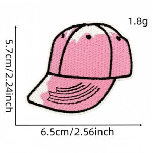 Pink series cloth stickers 24 #
