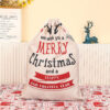 oly-01c6dbabc742899c7ba713de965a424c Wholesale Christmas Santa Canvas Drawstring Gift Bag – Holiday Party Decorative Bag for Resale