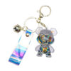 oly-01dde0af1129118a2cef132bfce37bc3 Wholesale Trendy Glow in the Dark Dragon Bear Acrylic Keychain Car Hanging Accessory for Boutique Resale