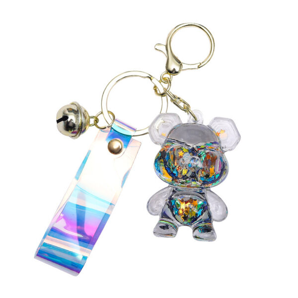 oly-01dde0af1129118a2cef132bfce37bc3 Wholesale Trendy Glow in the Dark Dragon Bear Acrylic Keychain Car Hanging Accessory for Boutique Resale
