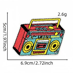 Music game cloth stickers 5#