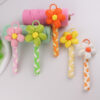oly-024f5422cd07976d97e23e31c56595c4 Wholesale Sweet Flower Phone Lanyard Cotton Rope Wrist Strap Keychain Fashion Accessory Gift