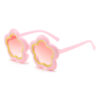 oly-0299662d9322211fd401f9986d89422a Wholesale Cute Kids Sunglasses Purple Frame Gradient Pink Party Fashion Accessory