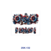 Wholesale 8pcs Sunflower Girl Mini Cup Keychain Sticker