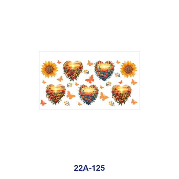 oly-02f058a36f572e5ee22a63a83bb4ebdb Wholesale 5pcs Cute Cartoon Unicorn Penguin Butterfly Sunflower Heart Floral Mixed Print 16oz Cup UV DTF Wraps