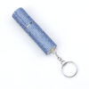 Wholesale Stylish Metal Perfume Bottle Keychain Black Gift Wedding Boutique Resale