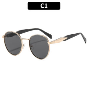 C1-Gold-framed grey sheet