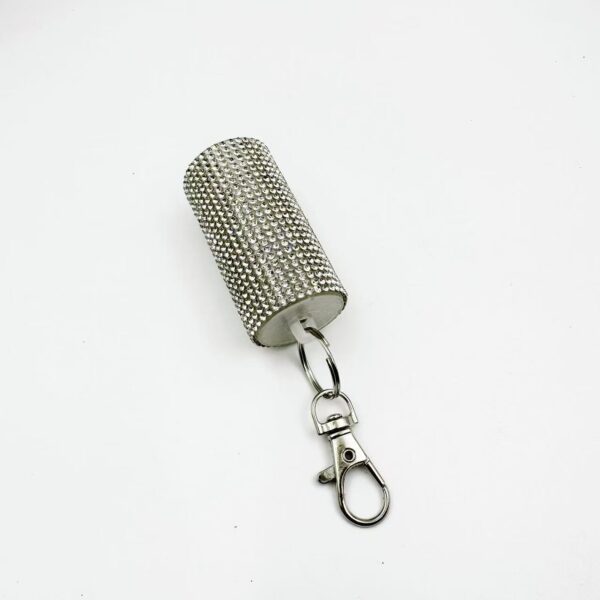 oly-034aed9c433d692c2cb55499b024f6a4 Wholesale Rhinestone Perfume Bottle Keychain Decorative Accessory for Wedding Gift